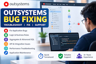 fix bugs and troubleshoot outsystems application