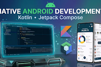 develop native android apps with kotlin and jetpack compose