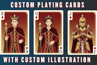design custom playing card, 54 card deck poker card tuck box design cards backs
