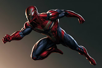 design comic book illustration with comic book illustrator