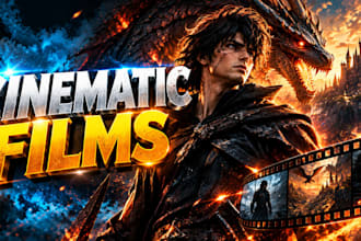 create cinematic ai films, ai animation and storytelling videos