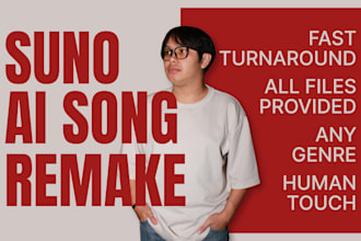 remake your suno ai song into a humanize professional track