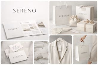 zorvex instagram branding kit, canva brand kit and print ready brand style guide