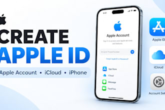 create you app id, apple develop account