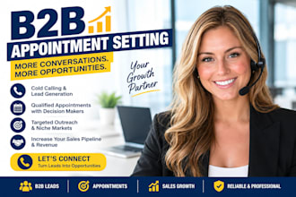 do b2b b2c cold calling and appointments setting