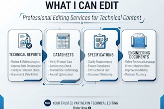 prepare and format instrumentation engineering documents