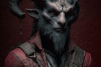 create a fantasy horror full body character