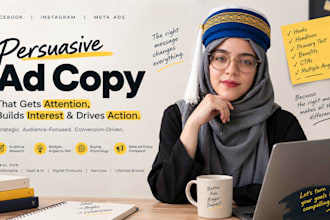 write persuasive facebook and instagram ad copy for meta ads