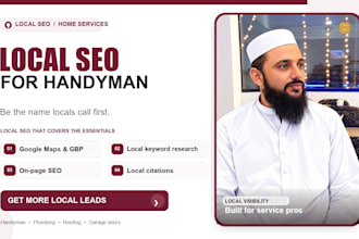 do local SEO for handyman or contractor business website