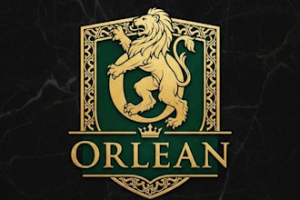 design luxury heraldic coat of arms logo