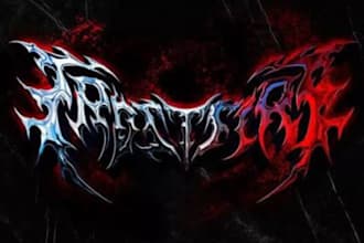 do extreme metal logo for your band