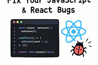 debug and fix your javascript or react web app