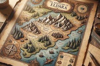 illustrate a medieval world