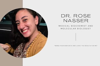 do the biostatistical analysis for your paper using r