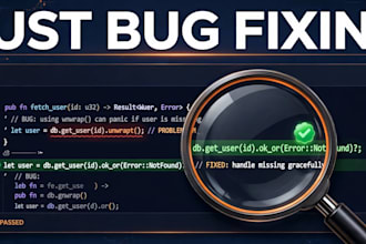 fix bugs and debug your rust code fast