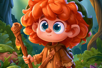 draw 2d game character or 2d game character