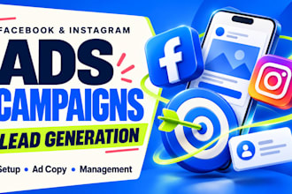 set up facebook and instagram ads for lead generation