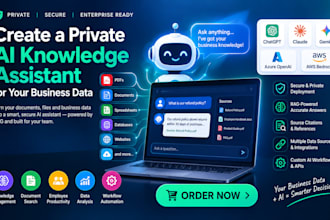 create a private ai knowledge assistant for your business data