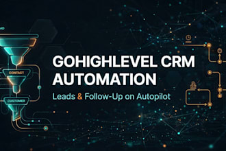 setup gohighlevel crm automation for leads and follow up