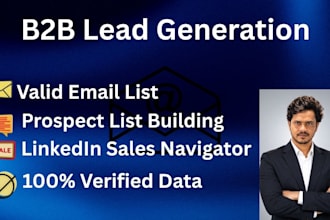provide targeted b2b lead generation for qualified sales prospects