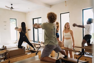teach online pilates or barre for all levels, pregnancy and injuries
