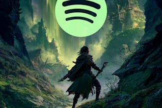 design fantasy inspired spotify and album cover art