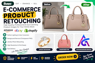 do professional e commerce product photo retouching