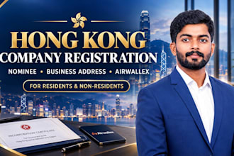 do hong kong company registration, nominee and airwallex