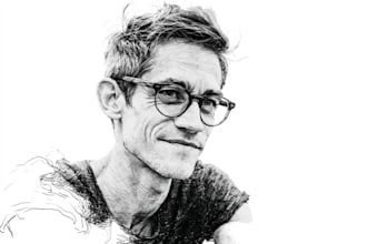 draw line art portrait from your photo