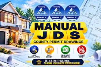 do hvac design, calculate manual j heating and cooling load