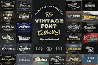 design you a retro vintage woodcut engraved logo