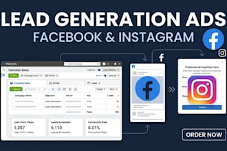 set up facebook and instagram lead generation ads