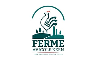 design farm, agriculture, eco, organic logo brand identity for your