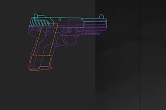 create vector art images and possibly animations
