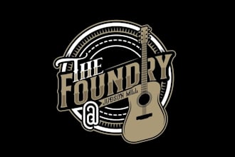 design a professional foundry, metal, steel and industrial logo