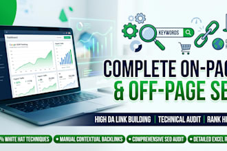 do complete onpage and offpage seo with backlink building