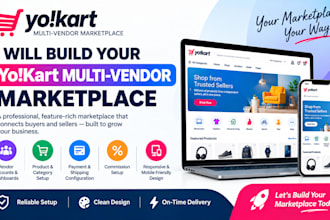 yokart multi vendor yokart marketplace yokart ecommerce marketplace  website