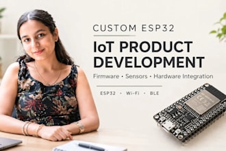 develop esp32 arduino firmware for your iot project