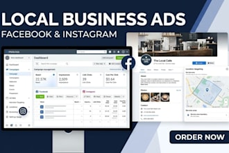 run facebook and instagram ads for your local business
