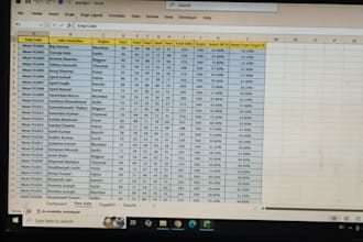 do excel data entry, data cleaning, typing work, ms office