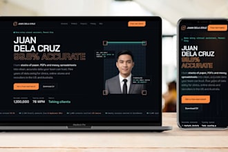create professional portfolio website or online portfolio design