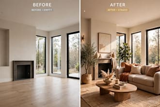 do photorealistic virtual staging for real estate