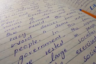 handwrite your english assignments neatly and professionally