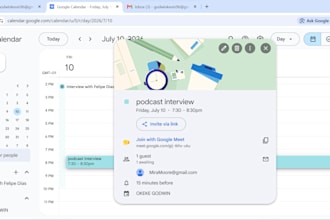 manage your calendar and schedule