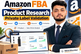 do amazon fba product research and market validation