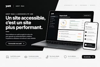 réaliser un audit rgaa et wcag de votre site web avec rapport PDF