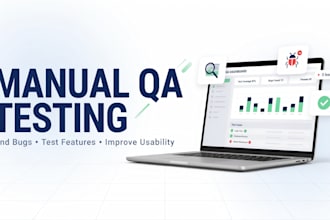 manually test your website for bugs and usability