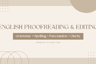 fix grammar, spelling and punctuation in your document