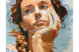 custom soft pastel portraits personalized hand drawn artwork