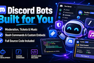 create a custom discord bot for you